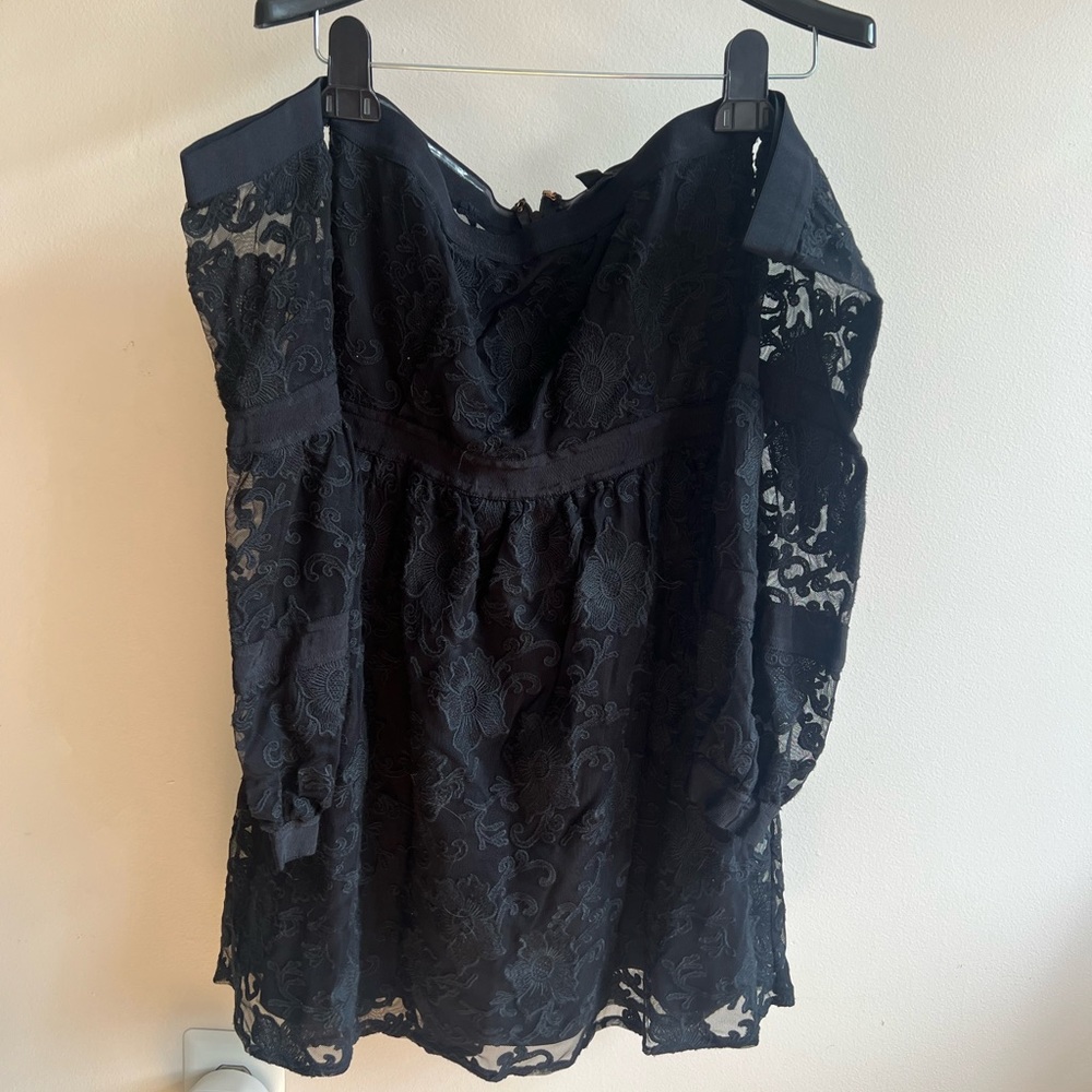 For Love and Lemons Off shoulder mini dress Medium